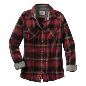 Legendary Whitetails Flannel Shirt Plaid Cottage Escape Cabin Core Cotton top